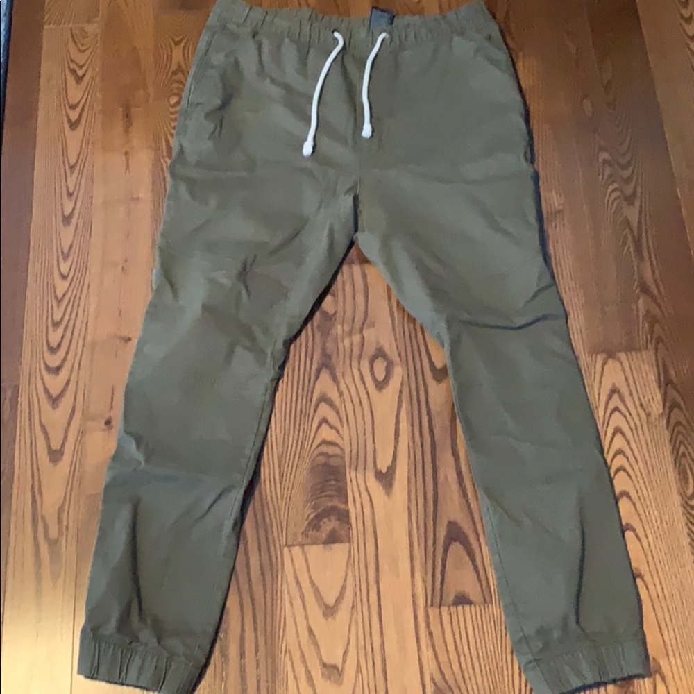 Olive Green Joggers